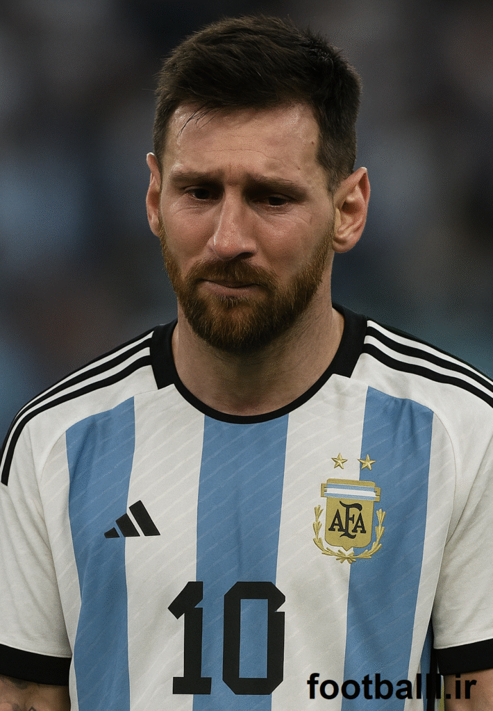 خداحافظی مسی