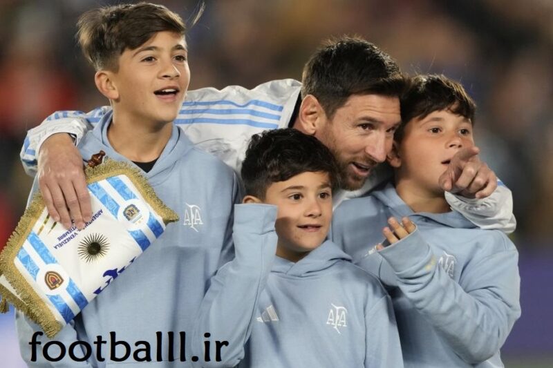 خداحافظی مسی از آرژانتین