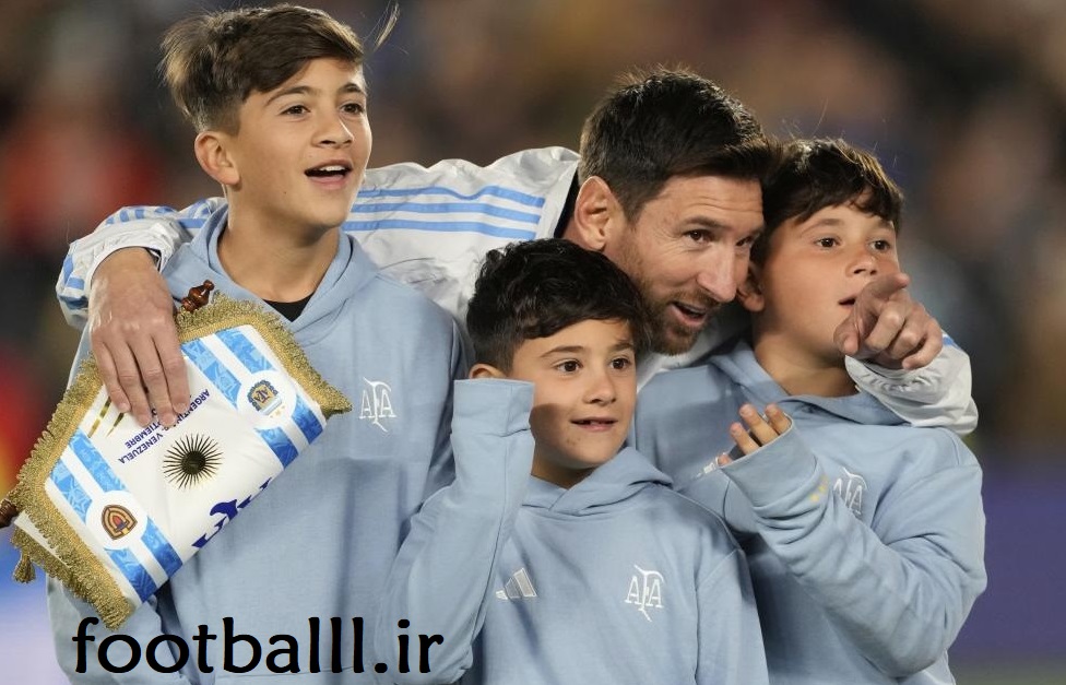 خداحافظی مسی از آرژانتین
